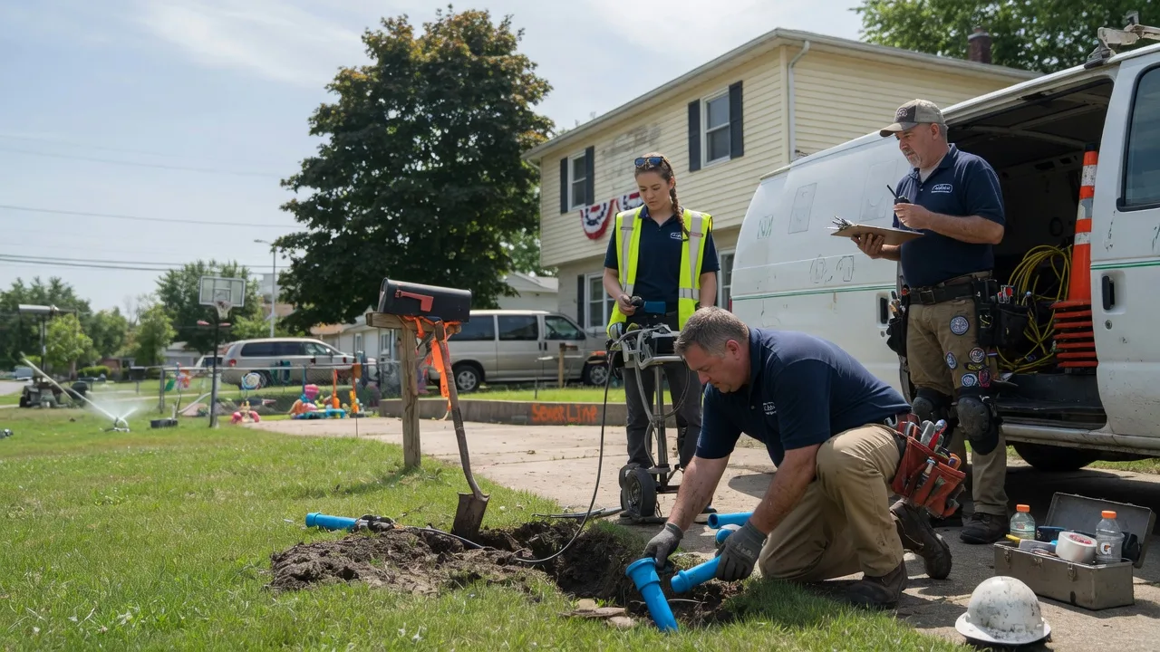 Slab Leak Repair in Bellville, OH near me